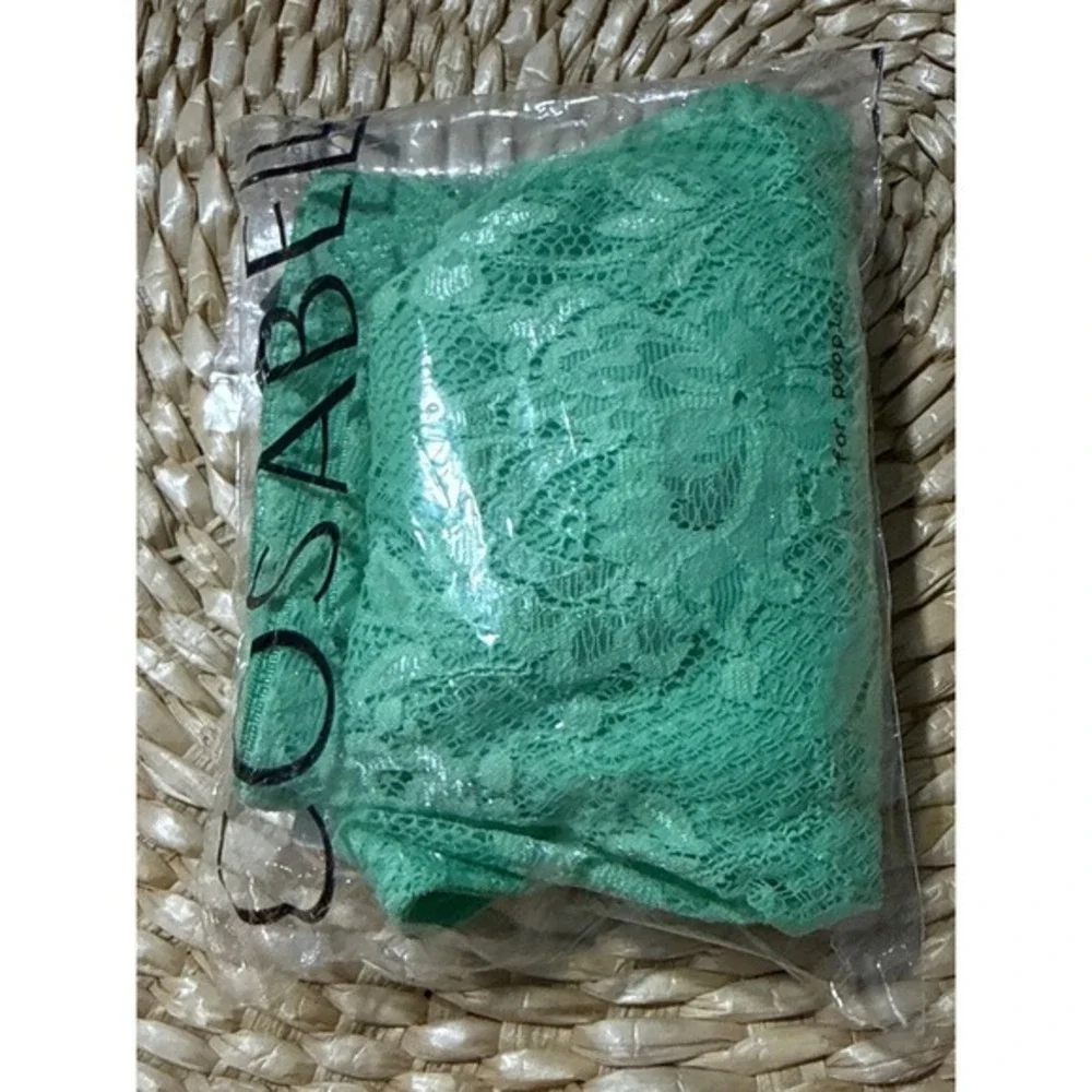 Cosabella Never Say Never Comfort Micro Brief Men's Lace Underwear Ghana Green L